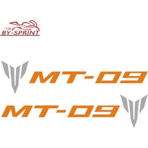 2 X Motorcycle Decoration Universal Emblem Stickers Decals For YAMAHA MT-09 MT09 mt-09