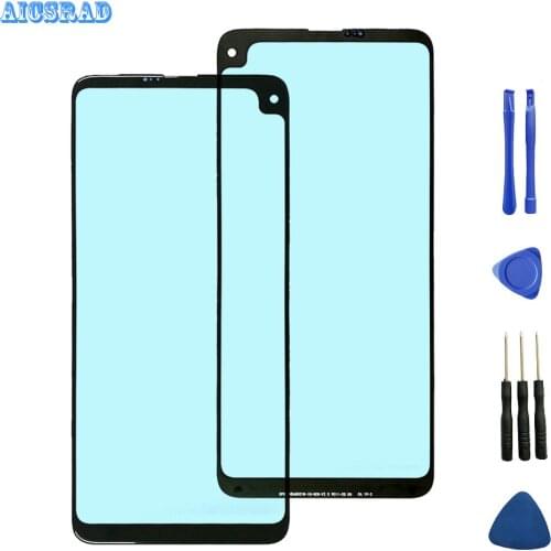 AICSRAD front outer glass For cubot max 2 front glass Touch Screen Replacement max2 + Tools