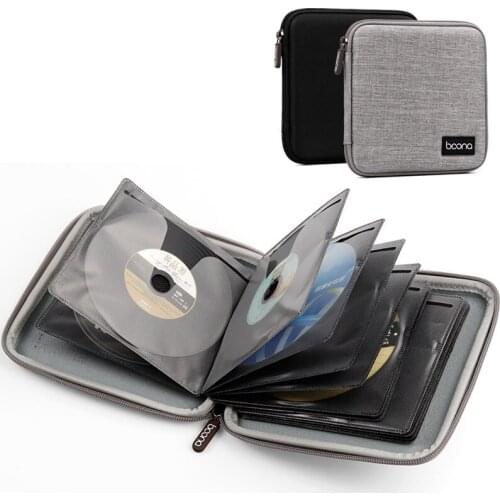 Car Portable Disc Box Water Resistant Bag CD DVD Organizer Carrying Travel Storage Case Wallet Case Hard Protective Accessories