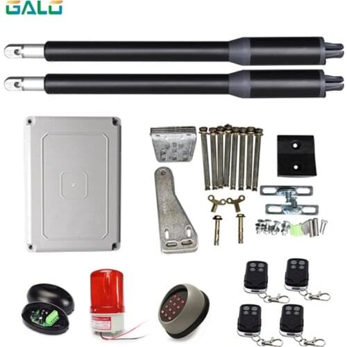 GALO Linear Actuator DC Worm Gear Automatic Swing Gate Opener (photocells, lamp,push button,gsm operator optional)