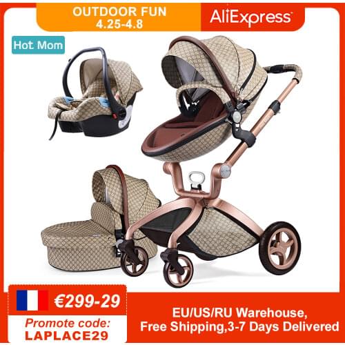 Hot Mom Baby Strollers 3 In 1