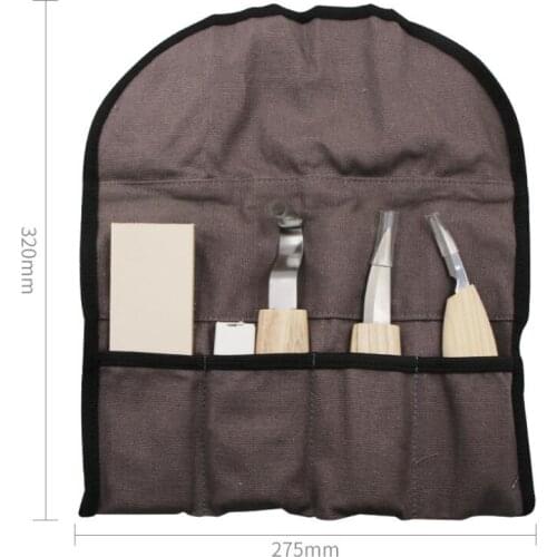 5pcs/set DIY Art Craft Carving Tools Hand Chisel Hook Knife Stainless Steel Woodworking Spoon Sculptural Whetstone Hand Tool