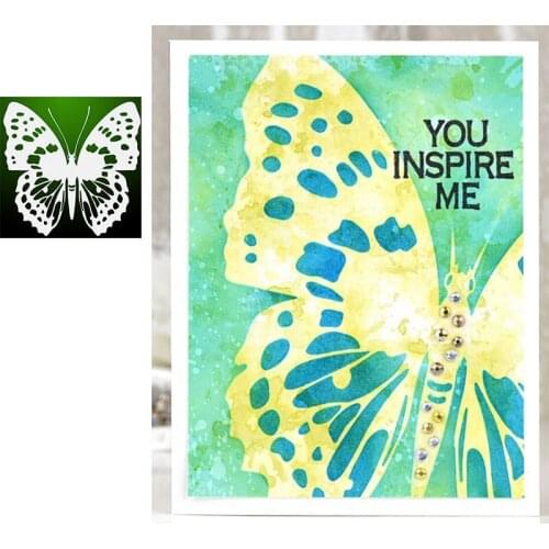 Beautiful Butterfly Cutting Dies & Stamps Scrapbook Dariy Decoration Stencil Embossing Template Diy Greeting Card Handmade Gift