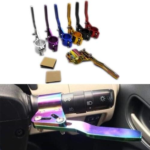 SPSLD Aluminum Alloy Model Trim Steering Wheel Tie Steering Signal Lever Lifting Kit Car accessories