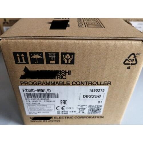 New Original FX3UC-96MT/D PLC Main Unit DI 48 DO 48 Transistor 24V DC