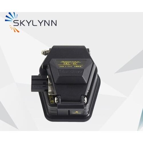 New Design Fiber Cleaver SKL-6C , 36000 Times Life Span 16 Surface Blade Optical Fiber Cutter Tool Equipment FTTH Fiber Knife