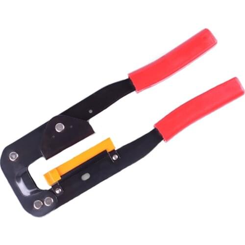 Network cable crimping tool,crimper for making Hub Flat Cable,IDC connector on to ribbon cable,computer wire dropshipping