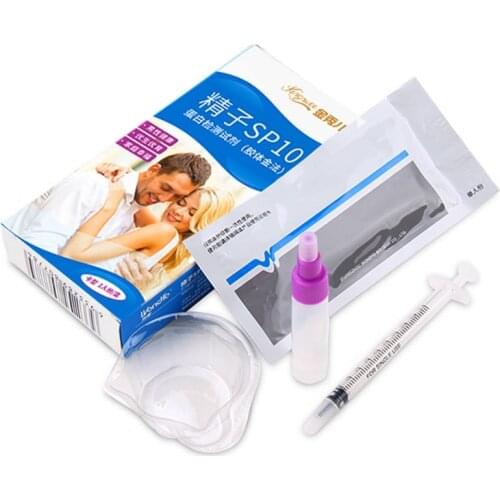 1pcs Sperm Vitality Quality Test Ovulation Self-test Strip Mens Male Semen High-precision Test paper