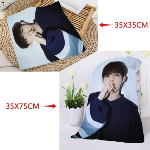 Choi Seung Cheol Towels Square rectangle Towels Size 35x35cm 35x75cm Microfiber Fabric Face Towel Custom logo