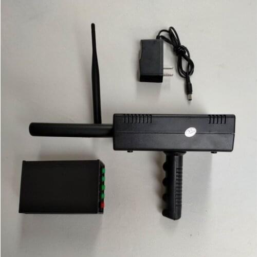 The Latest Black Remote Metal Detector Scanning Searcher for Gold, Silver, Copper and Gemstone Detector