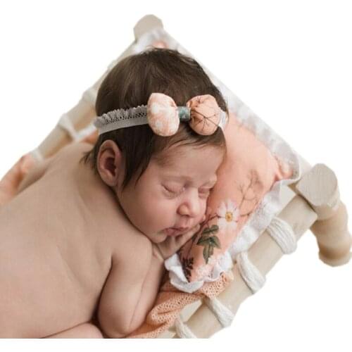 Baby Photography Props Weave Net Bed New Style Infant Photo Studio Child Shooting Newborn Fotografie Accessories Wooden Assembly