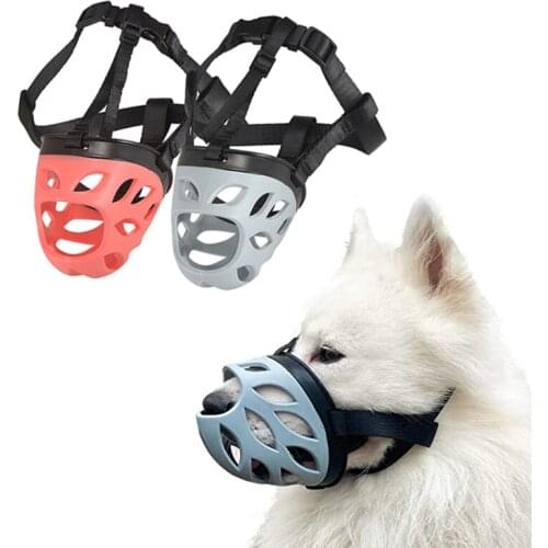 Pet Dog Muzzle Breathable Basket Muzzles for Small Medium Large and X-Large Dogs Stop Biting Barking Chewing Pet Training Goods