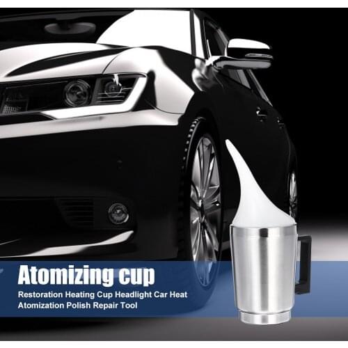 High Brightness Restoration Headlight Heating Cup Elaborate Manufacture Prolonged Durable Auto Car Polish Repair Tool