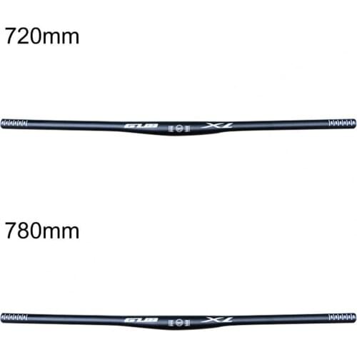GUB XL Aluminum Alloy MTB Extended Straight Handlebar 31.8x720mm/780mm 6 Degrees Crossbar for Bicycles руль для велосипеда