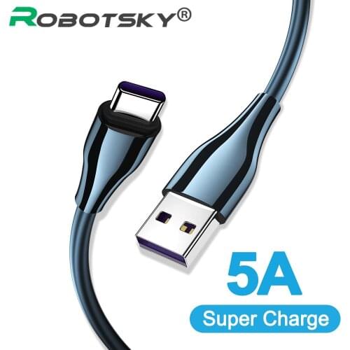 Type C USB Cable for Samsung S10 USB-C Charger Type-C USB Cables Data Cord Sync Fast Charging for Xiaomi Phone Cable USB C Wire