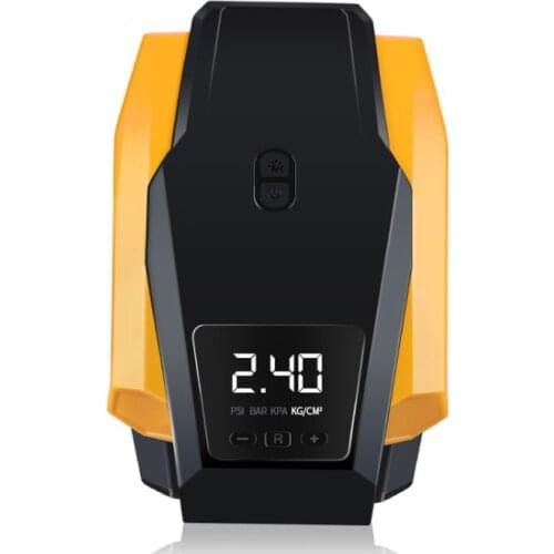 12V/220V Digital Display Car Bicycle Inflatable Pump Air Compressor Portable Automobile Bike Tire Inflator Mini Electric Auto