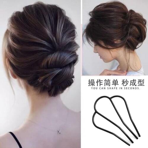 Fashion Hair Twist Styling Clip Stick Bun Maker DIY Hair Braiding Tools Hair Accessories Women Braider Hairstyle Tools