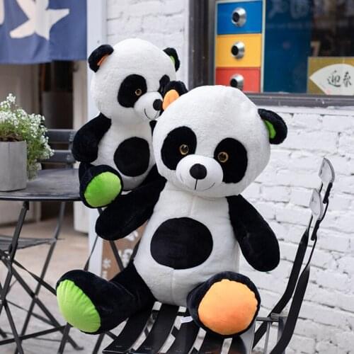 40/60cm cute giant panda China national treasure plush toy baby toys to send children gifts birthday gifts to girls home