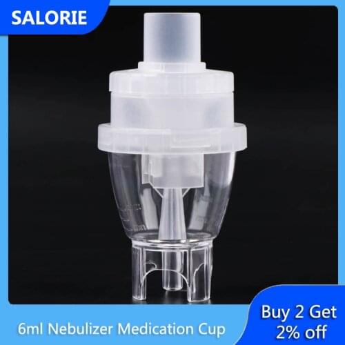 6ml Nebulizer Medication Cup Medical Accessories Asthma Nebulizer Air Compression Atomizer Cups Mist Cup Health Care