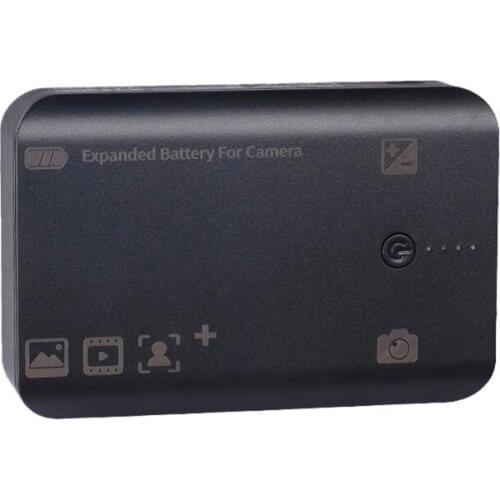 USB Output Large Capacity Li-ion 7800mAh Camera Battery with LED Power Indicator for A6300 6500 A7 A9 Series