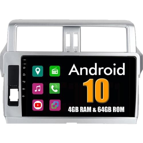 For Toyota Prado 150 2014 2015 2016 Android 10 Autoradio GPS Car Radio Stereo Media Center Audio Video Central Multimedia