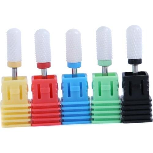 1pcs Electric Nail Files Nail Drill Bit Milling Cutter For Manicure Ceramic Mill Manicure Nail Polishing Pedicure Sanding Head