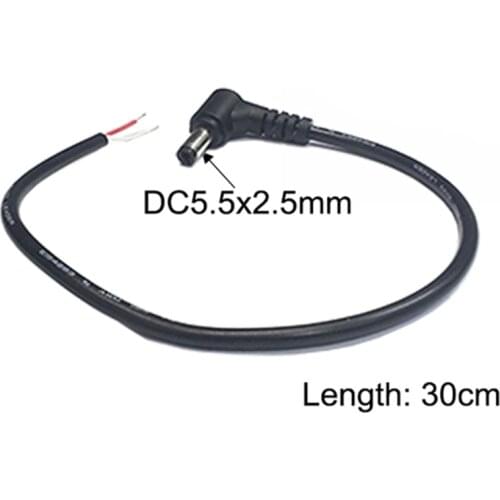 FPV Goggles Wire Connectors 2.5mm Power Adapter Output Line 12V 4A DC 5.5*2.5mm for RC Lipo Battery Fatshark Fat Shark