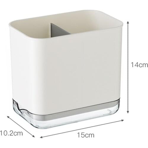 Kitchen Drain Chopstick Cage Creative Multi-function Desktop Partition Rack Cutlery Drainer Spoon Fork Knife Shelf Holder Rack