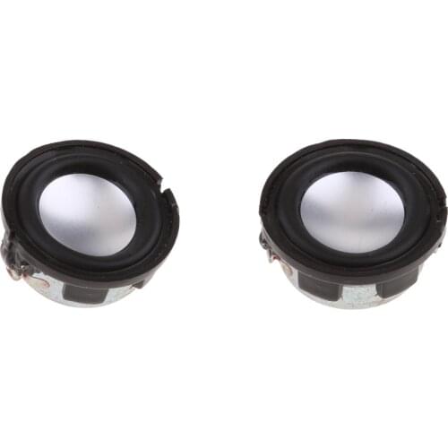 MagiDeal 2x23mm 2W Stereo Audio Speaker 1" 4Ohm Full-range DIY Loudspeaker