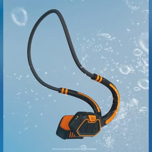 The new AS9 bone conduction headset wireless sports waterproof built-in 16G memory MP3 music player swimming bone conduction