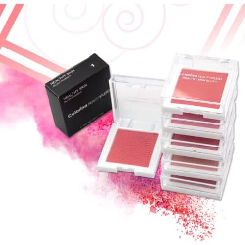 New Long Lasting 8 Colors Natural Blush Baked Cheek Face Blusher Texture Baked Blush Face Base Blush Palette Powder Makeup Pro