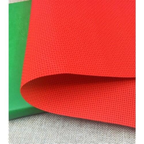 New arrival 40x40cm red 9ct cross stitch fabric aida coth canvas DIY handmade needlework sewing craft supplies