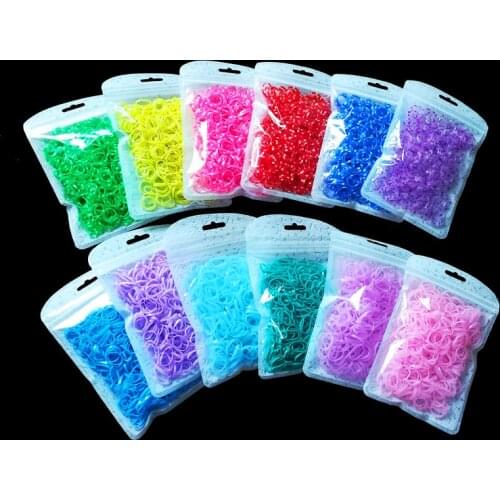 TPU Pet grooming rubber band Dog headwear Dog Teddy York rubber band 20g about 360PCS 2mm