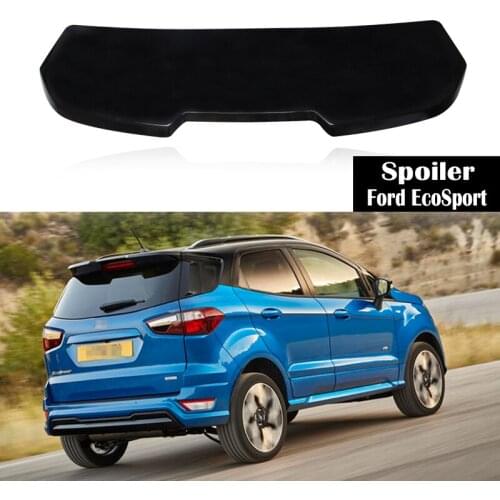 For Ford EcoSport 2013-2021 Rear Wing Spoiler, Trunk Boot Wings Spoilers paint ABS 3M Paste