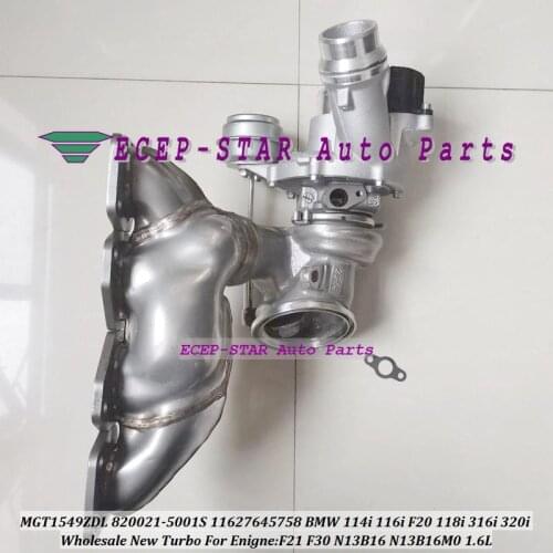 Turbo 820021 820021-0001 820021-0004 11627643719 11657606645ai04 7606645ai05 809200 809200-0004 For BMW 1 3 Seri F30 N13B16 1.6L