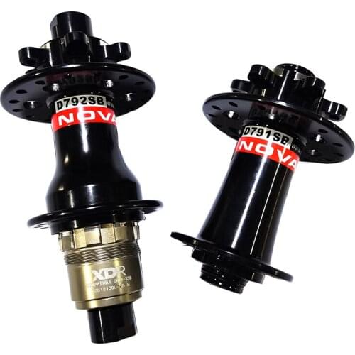 Novatec D791SB D792SB All Road Disc 6 Bolt J-bend Gravel Hubs XDR 12 speed 20H 24H Front 12x100mm Rear 12x142mm XC bicycle hub