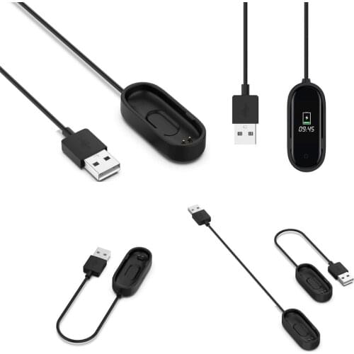 Charger Cable For Xiaomi Mi Band 3 4 Miband 3 Smart Wristband Bracelet Mi band 3 4 Charging cable Band4 USB Charger Adapter Wire