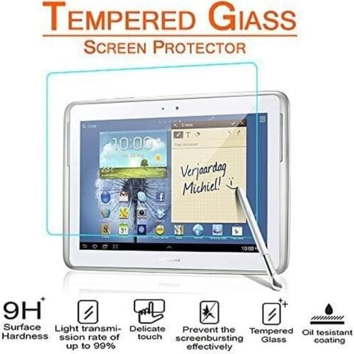 Screen Protector For Samsung Galaxy Tab 2 10.1inch Tempered Glass P5100 P5110 P5113 Note 10.1inch N8000 N8010 N8013 Tablet Glass