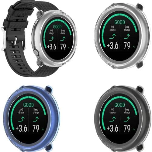 TPU Soft Edge Frame Glass Screen Protector Case Shell For Polar Ignite 2 Watch Ignite2 Sport Smartwatch Protective Bumper Cover