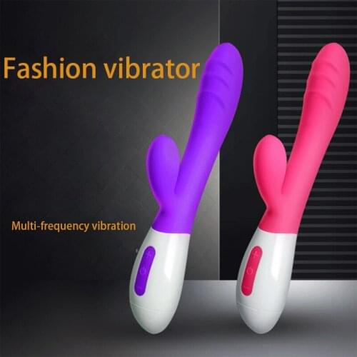 Double-headed vibrator new sextoys adult products g-spot vibrator female sex toys Dildo AV Stick Dildo Vibrator Massager