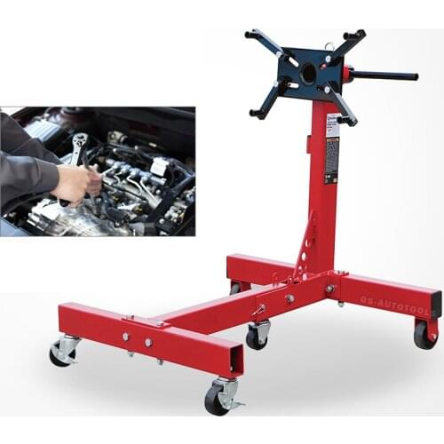 360 Degree Racing Engine Overturn Bracket Stand 1000 LBS Maintenance Equipment Engine Stand