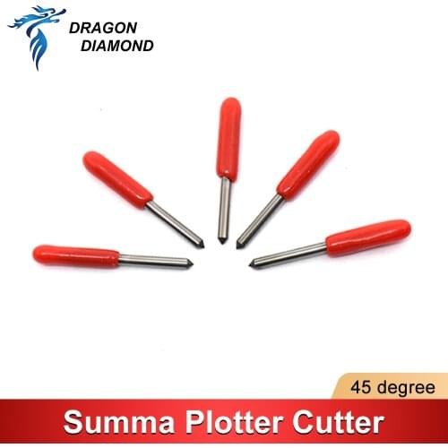 High Quality 5pcs Summa D Plotter Cutting Blade 45 Degree Vinyl Plotter Cutter Blade