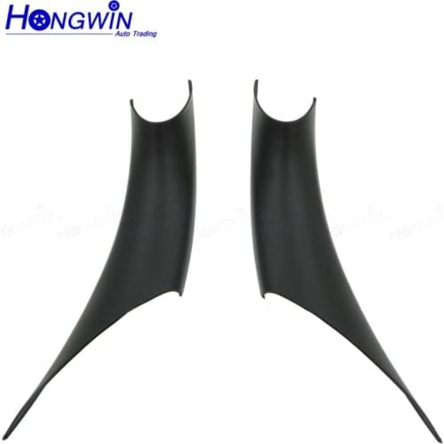 ABS Carbon Fiber Car Interior Door Pull Handle Trim Cover For BMW 3 4 Series 3GT F30 F35 M3 2013-2019