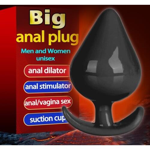 Erotic Anal Plug Sex Toys Huge Size Butt Plugs Prostate Massage For Men Masturbation Anus Expansion Stimulator Big Anal Beads