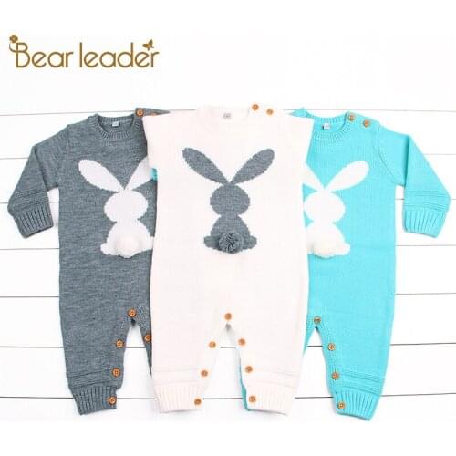 Bear Leader Infant Clothing Autumn Winter Overalls Baby Rompers Baby Girls Jumpsuit Halloween Costume Newborn Baby Boys Clothes