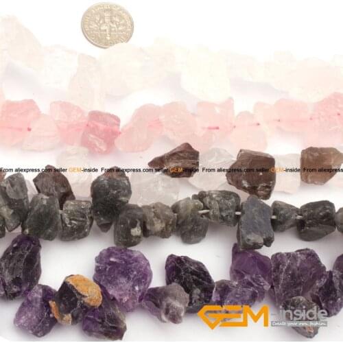15-18mm Freeform Top Drilled Original Stone Beads Natural Stone Beads Selectable:Rose Quart Amethysts Labradorite Free Shipping
