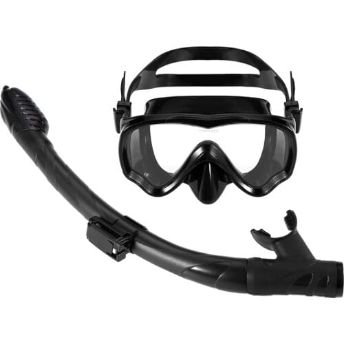 Kids Adult Scuba Diving Mask Tube Set Snorkeling Mask Goggles Glasses Swimming Diving Equipment Dry Snorkel Swimming Pool