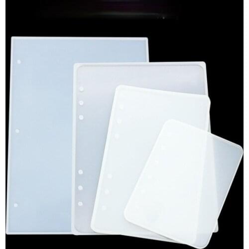 Resin Mold Kit Silicone Molds for Epoxy Resin Notebook mold A4 A5 A6 A7 Decoration Mirror Diy Jewelry Making Kit
