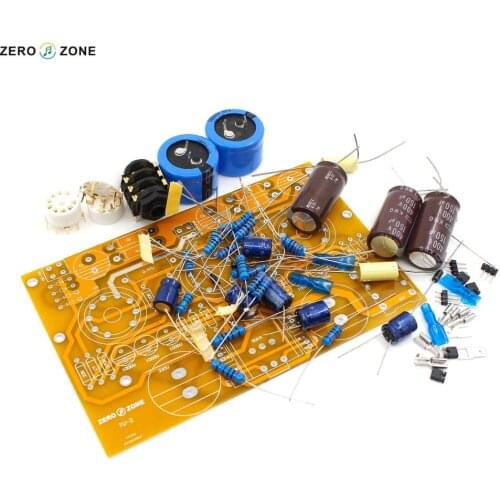 GZLOZONE TU-2 Modified WCF 6N2+6N6 / 6922 Tube Headphone Amplifier Kit Without Tubes + ALPS Potentiometer