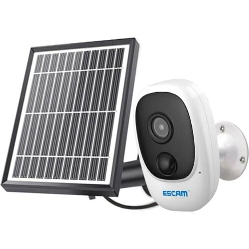 ESCAM G08 Solar Power 2MP 1080P Low Power Comsunption IP Camera